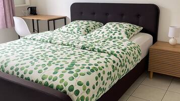 1 soverom, skrivebord, wi-fi og sengetøy