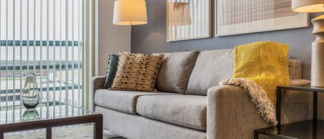 Apartment (1 Bedroom) | Living area