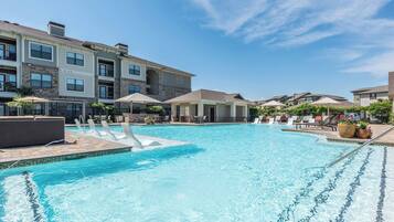 Seasonal outdoor pool