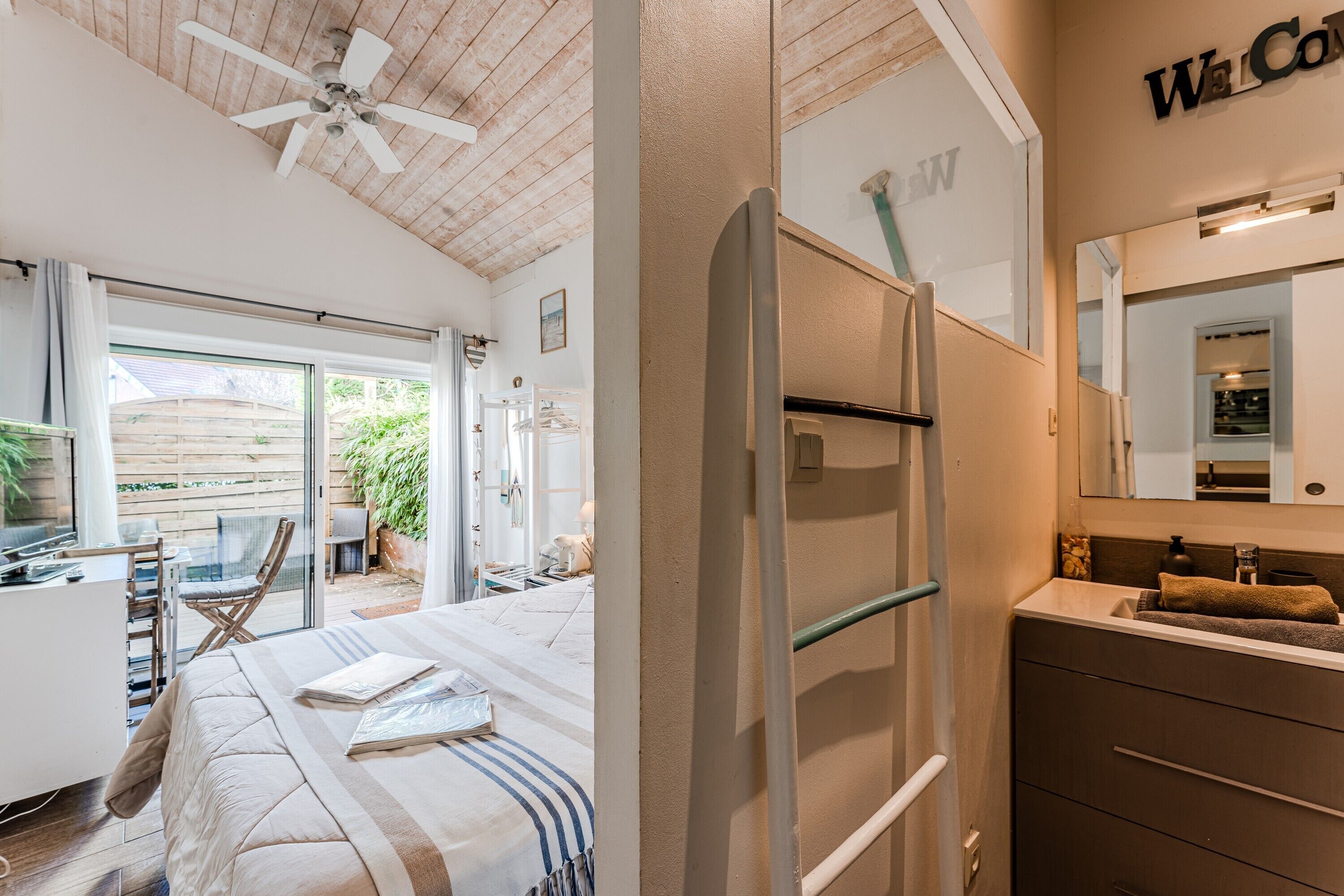 1 chambre, Wi-Fi, draps fournis