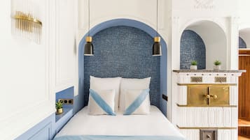 Appartement | Hypoallergeen beddengoed, pillowtop-bedden, een kluis op de kamer