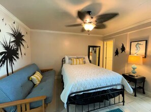 1 Schlafzimmer, Bügeleisen/Bügelbrett, kostenloses WLAN, Bettwäsche