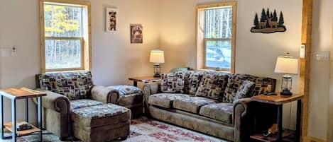 Télévision, cheminée