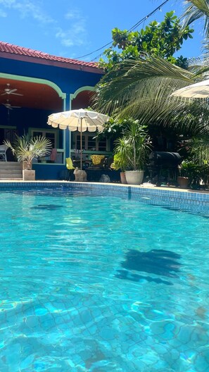 Værelse - 1 soveværelse - ryger - privat pool | Pool | Udendørs pool