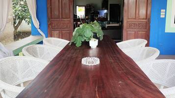 Room, 1 Bedroom, Smoking, Private Pool | Dining room