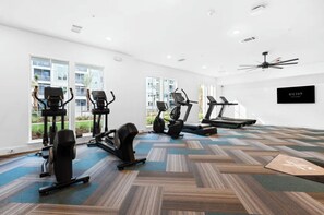 Fitness facility - Landing Apartments Downtown Palm Coast (Palm Coast)