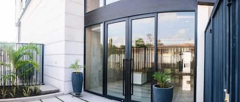 Facciata della struttura