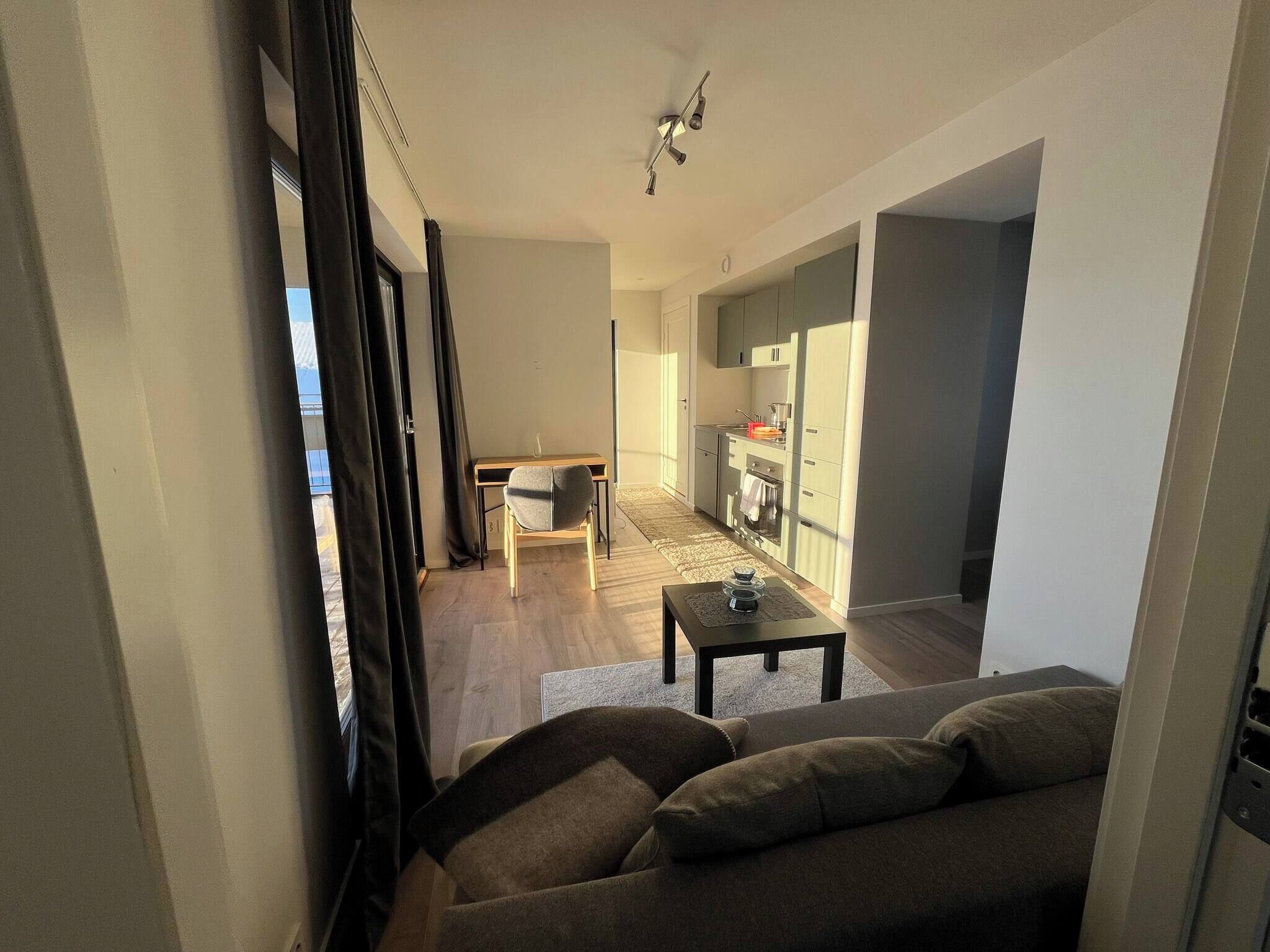 Departamento, 1 habitación, para fumadores, balcón | Sala de estar