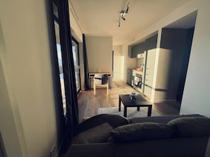 Apartment, 1 Bedroom, Balcony, Garden View | Living room - New and Modern Entire Rental Unit in Ås and Ski Norway (Ås)
