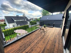 Apartamento, 1 habitación, fumadores, balcón | Terraza o patio