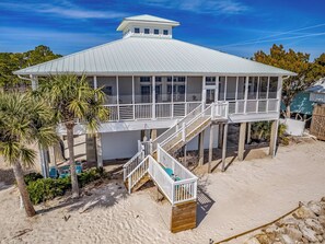 Exterior - This Cape Cod style beauty will make you fall in love with the Forgotten Coast! (Alligator Point)