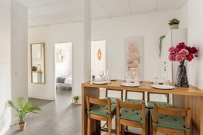 Apartment | Living area | 32-inch Smart TV with cable channels, Netflix, streaming services