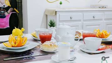 Daily local cuisine breakfast (EUR 10 per person)