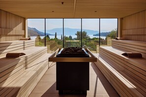 Outdoor treatment areas, sauna, steam room, Turkish bath - Falkensteiner Resort Lake Garda (Salò)