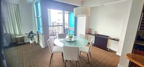 Condo, Balcony, City View | Dining room