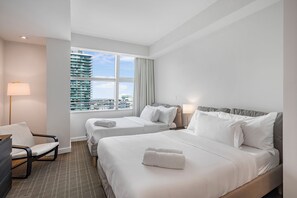 Condo, Balcony, City View | Iron/ironing board, free WiFi - Prime Location - Walk to City Centre (Miami)