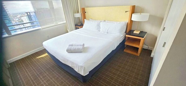 Condo, Balcony, City View | Iron/ironing board, free WiFi