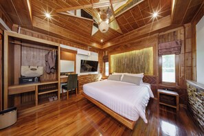 Villa Deluxe | Literie de qualité supérieure, mini-bar avec articles gratuits