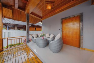 Familie villa, 2 slaapkamers | Terras