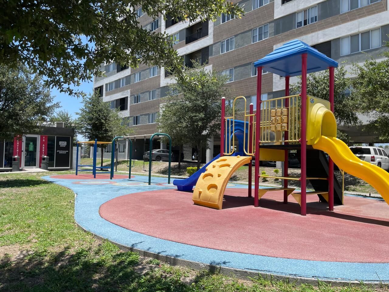 Utendørs lekeområde for barn