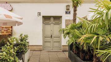 Façade de l’hébergement