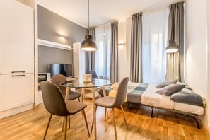 1 Schlafzimmer, Bügeleisen/Bügelbrett, kostenloses WLAN, Bettwäsche