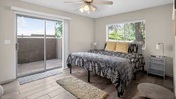 1 bedroom, individually decorated, individually furnished