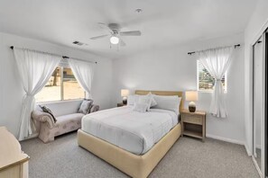 3 عدّة غرف نوم وواي فاي وملاءات أسرّة