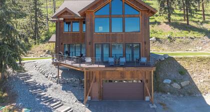 Beautiful home with lake access, private dock - unparalleled panoramic views!