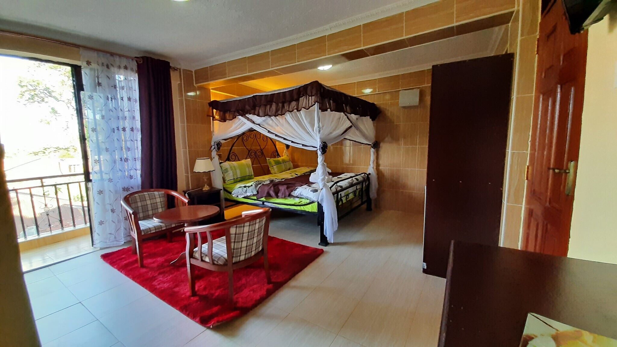 디럭스 더블룸 | 무료 WiFi, 침대 시트