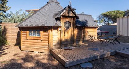 Chalet « Kota CrÚme Catalane » avec vue sur la montagne, Wi-Fi et climatisation