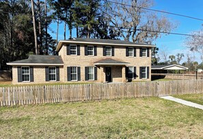 House, Patio, Garden View | View from room - Large Home Sleeps 10 By Beach & City  (Savannah)