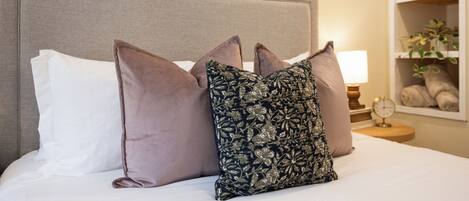 Individually decorated, individually furnished, iron/ironing board