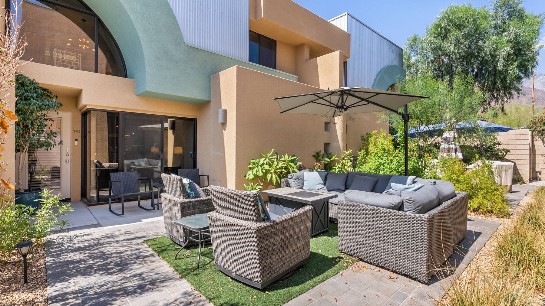 Condo, 1 King Bed, Balcony, Mountain View (Stevens 502) | Terrace/patio