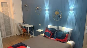 1 chambre, accès Internet, draps fournis