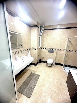 Bathroom - Luxury Stay With Panoramic Sea Views, Tourist Zone (Sousse)