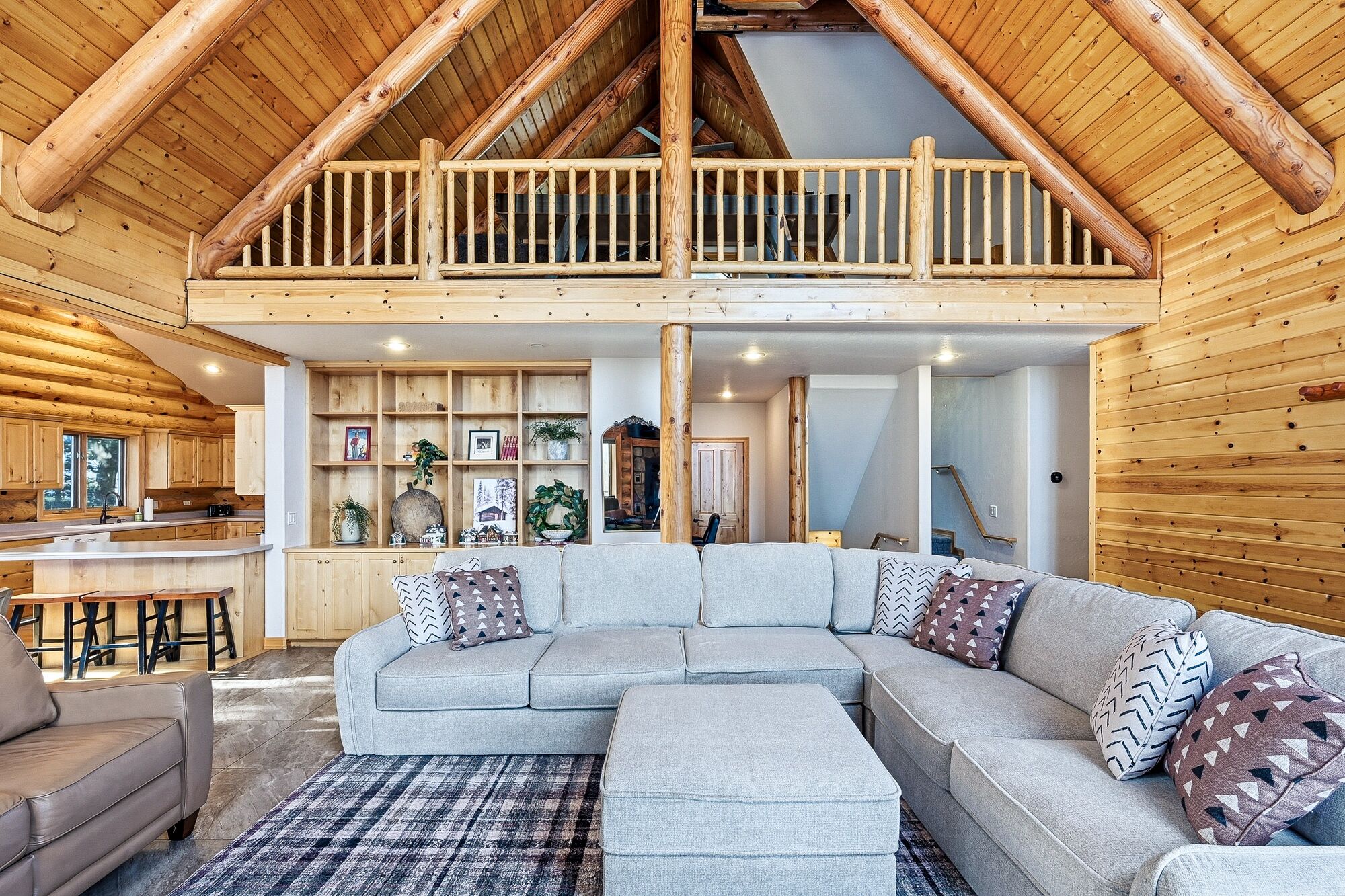 Smart TV, fireplace, video games, books