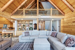 Smart TV, fireplace, video games, books