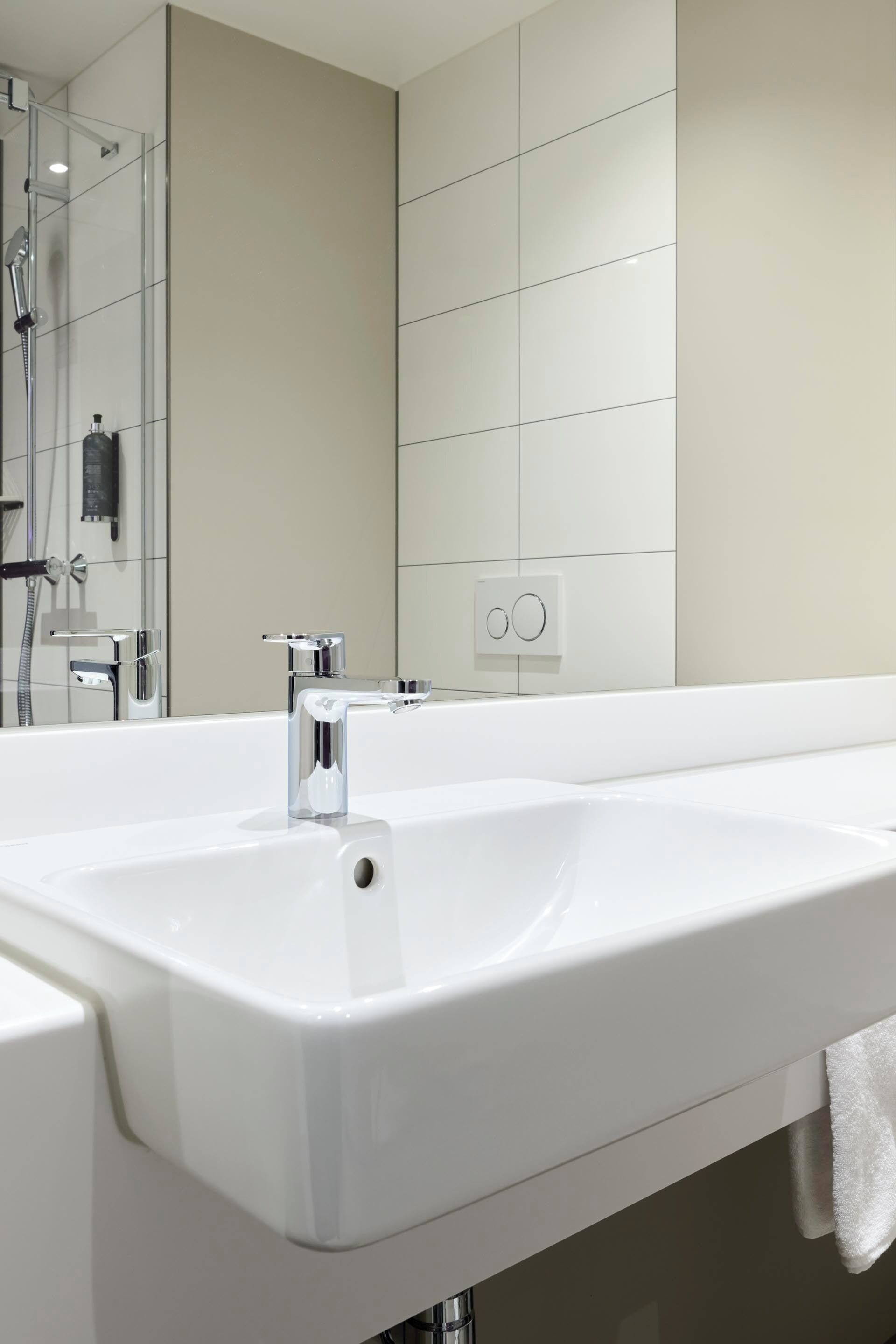 Soap, shampoo, toilet paper