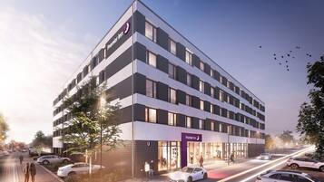 Façade de lâhĂ©bergement