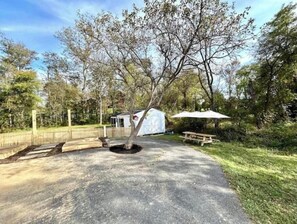 Overnattingsstedets uteområder