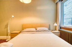 1 soverom, strykejern/-brett, wi-fi og sengetøy