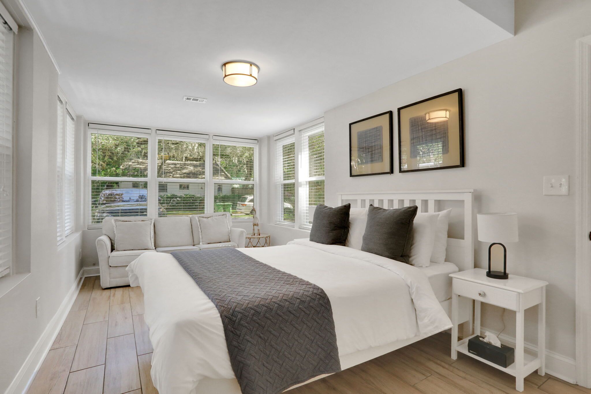 1 bedroom, iron/ironing board, travel crib, WiFi