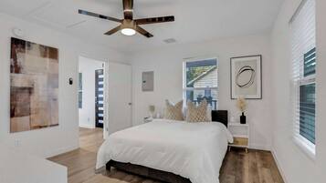 1 bedroom, iron/ironing board, travel crib, WiFi