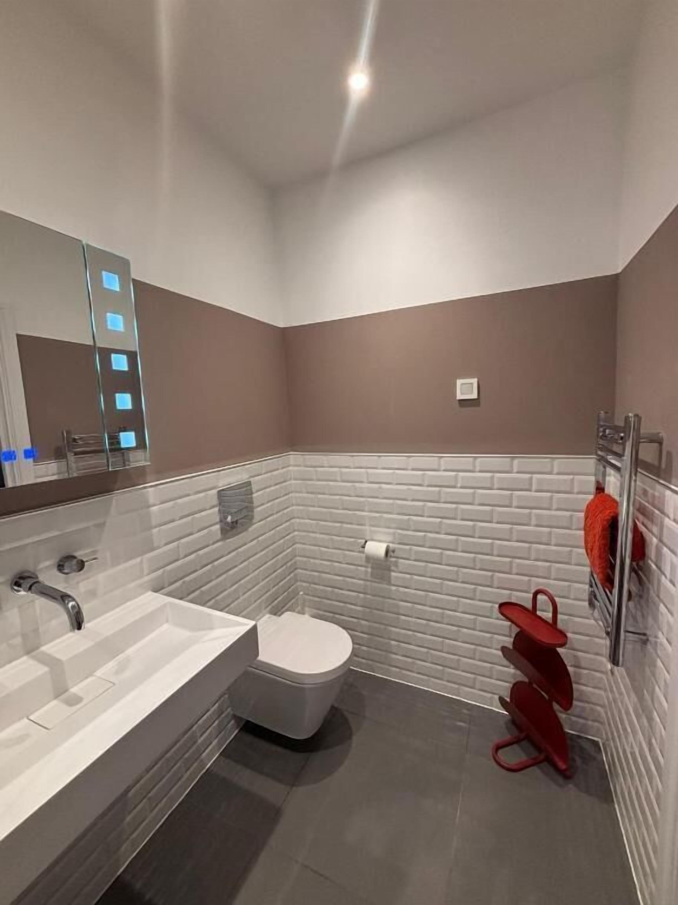 Luxury Apartment, Balcony, Sea View | Bathroom