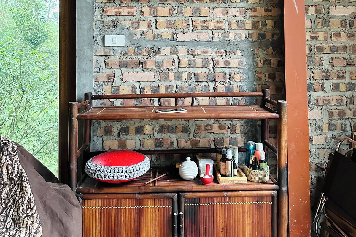 บ้านพักสำหรับครอบครัว, วิวสวน | บริเวณนั่งเล่น