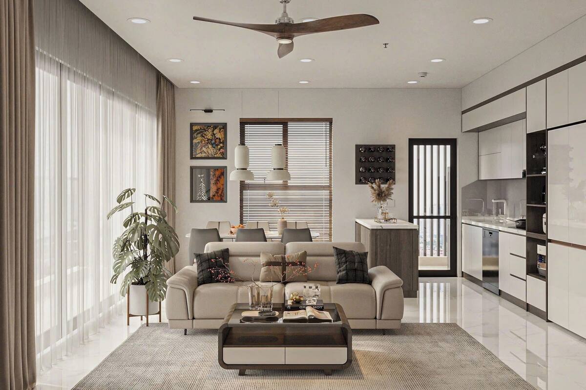 Royal Apartment, 3 Bedrooms, Balcony, City View