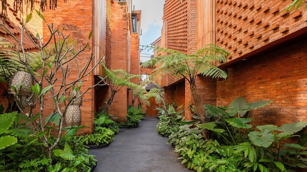 Overnattingsstedets uteområder