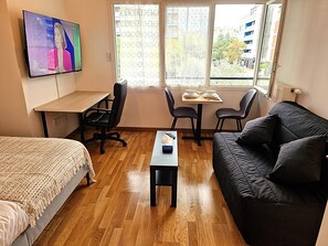 1 間睡房、書桌、熨斗/熨衫板、免費 Wi-Fi