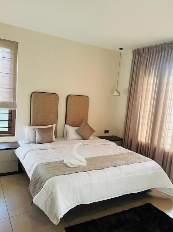 1 bedroom, internet, bed sheets